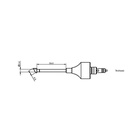 Sonda Trichiasi Collins 4X10 mm per Cryomatic II