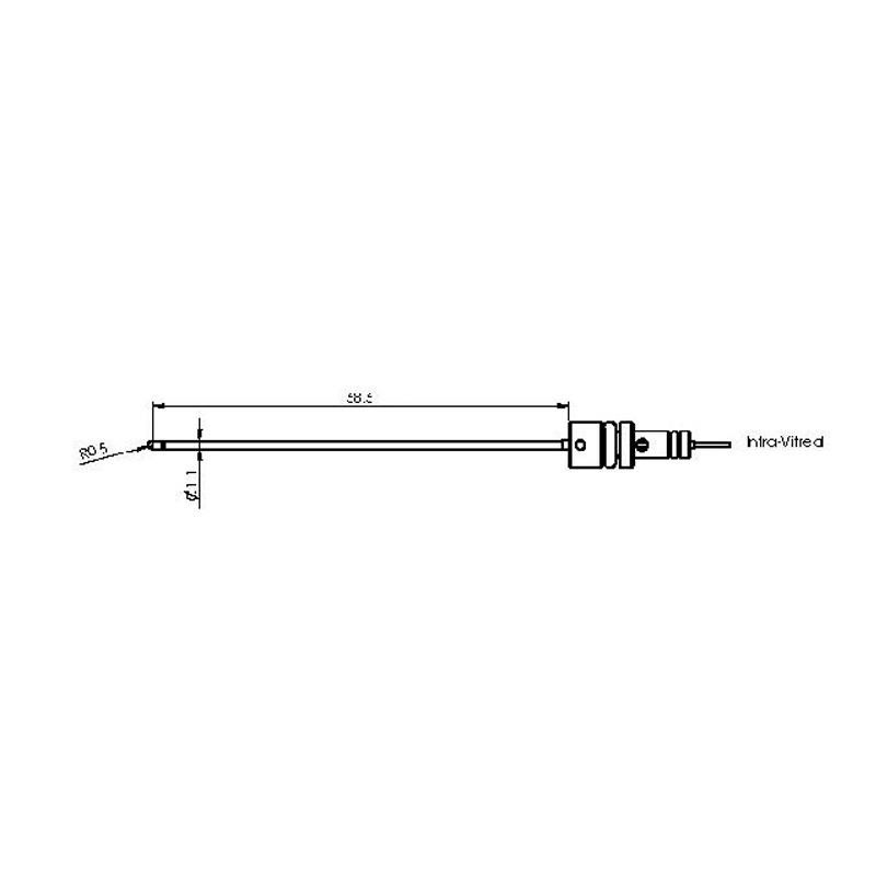 Sonda intra-vitreale 0,89 mm per Cryomatic II