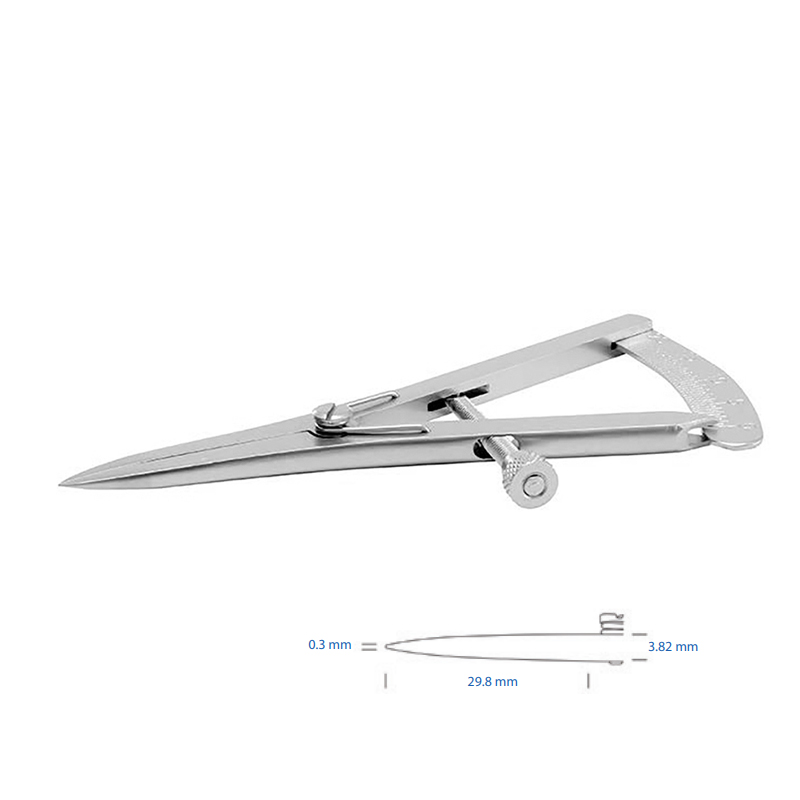 Compasso regolabile Castroviejo 10pz