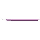 Cannula aspirazione bimanuale 21G curva 10pz