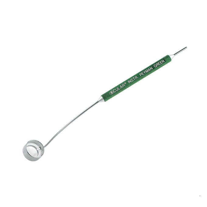 Lente di Peyman-Green c/manico verde e infusione