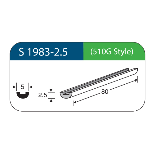 Spugna sclerale in silicone STYLE 510G 5pz