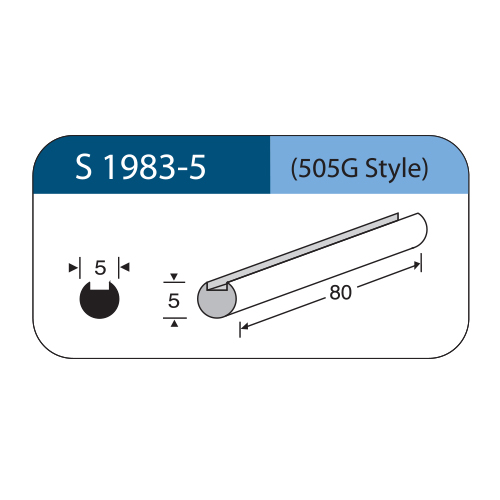 Spugna sclerale in silicone STYLE 505G