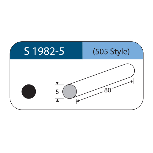 Spugna sclerale in silicone STYLE 505