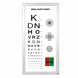 Ottotipo luminoso Multitest 5m